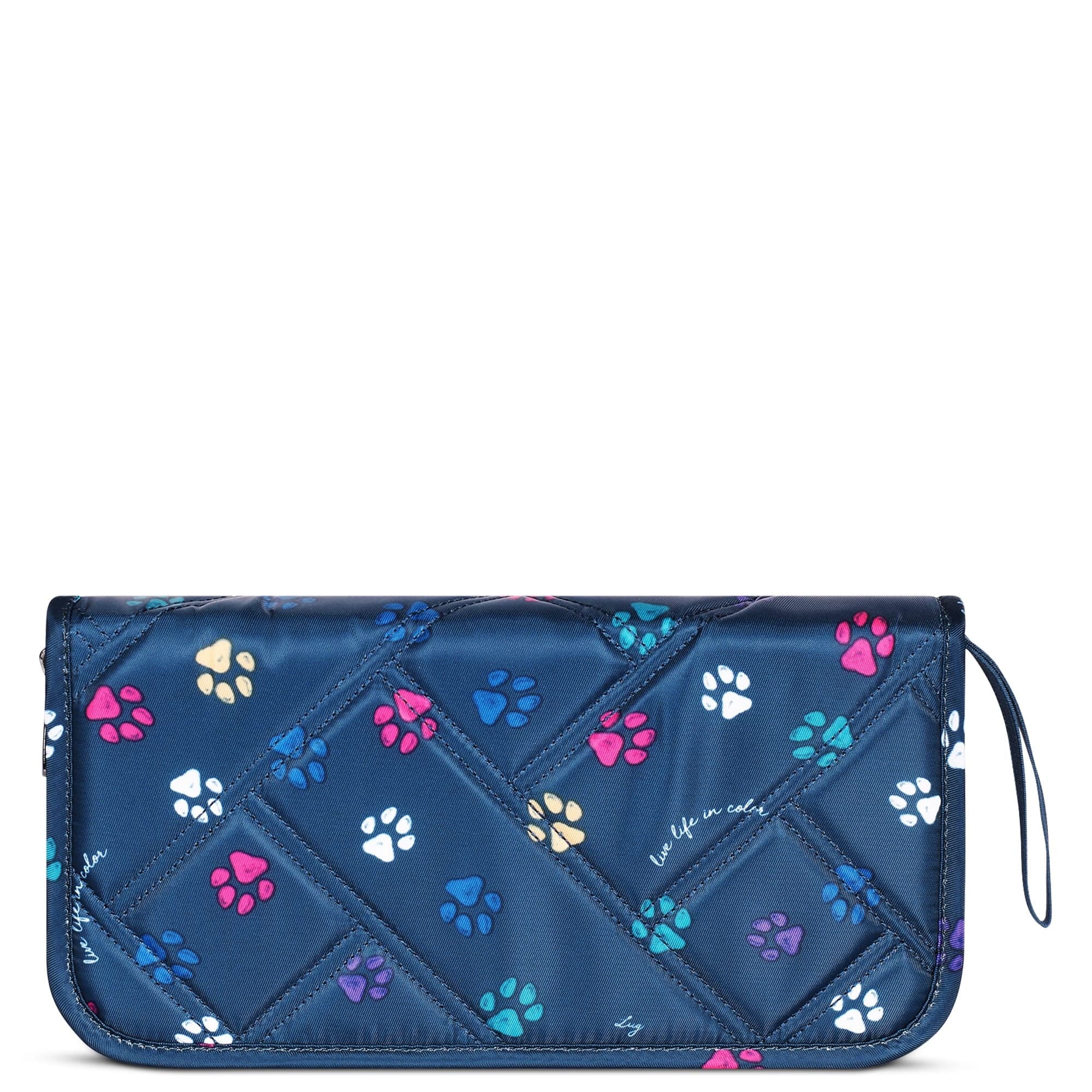 Tango SE Travel RFID Wallet - PAWS NAVY - TangoSE_Paws_Navy_04
